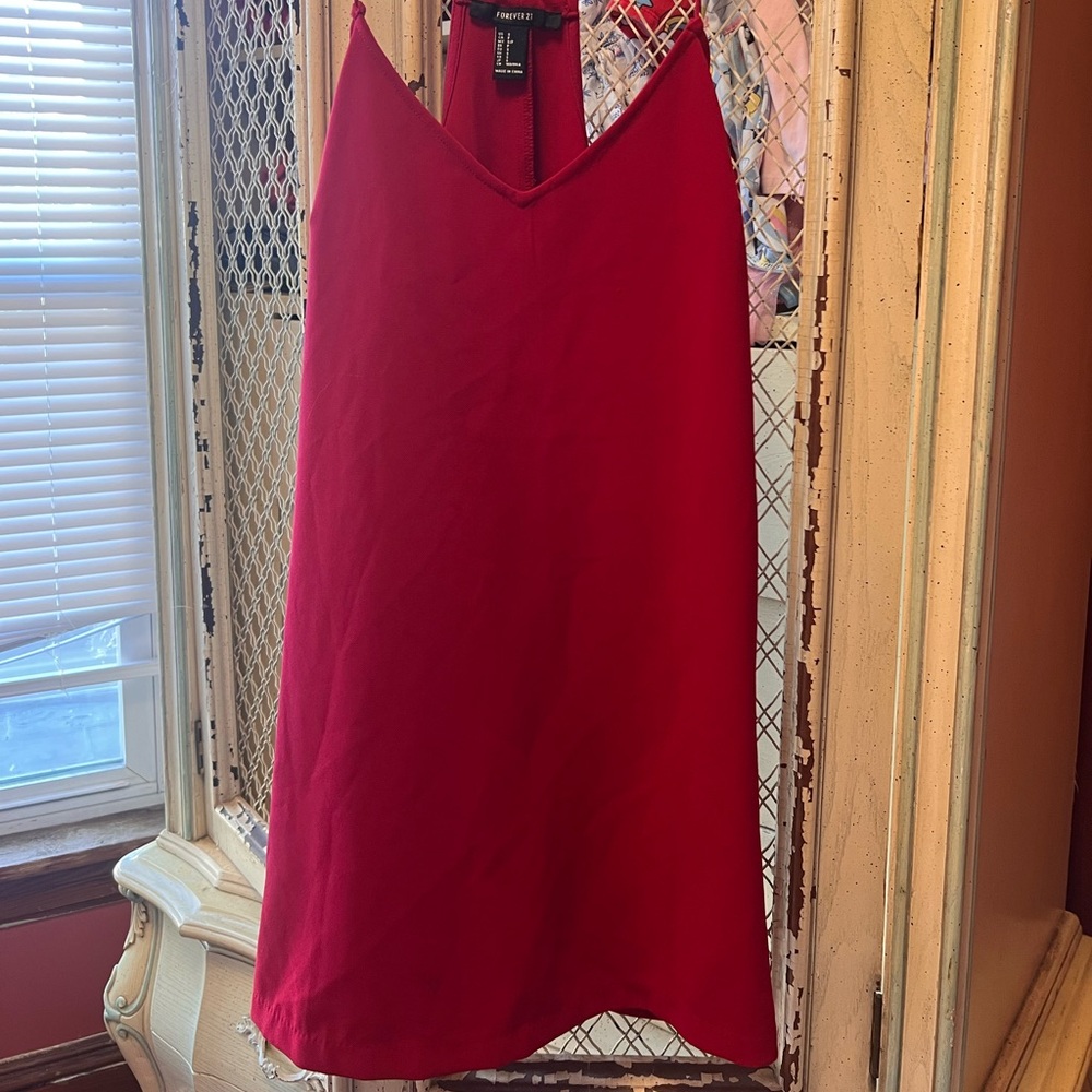 Forever 21 Red Mini Dress